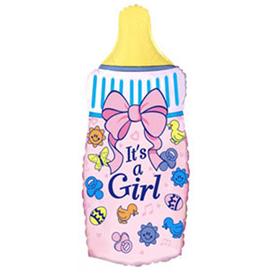 Шар фольгированный Бутылка с соской
