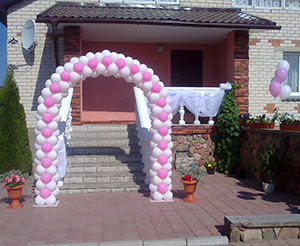 Арка из шаров