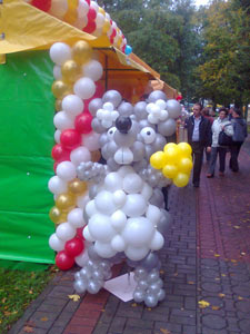 мышь из шаров