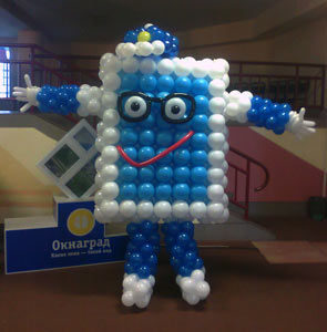 Окошкин из шаров
