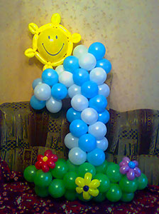 шары на 1 год