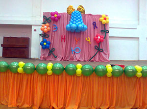 колокольчик из шаров