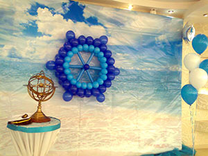 штурвал из шаров