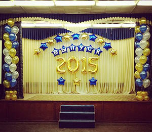 выпуск из шаров Школы