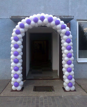 Арка из шаров