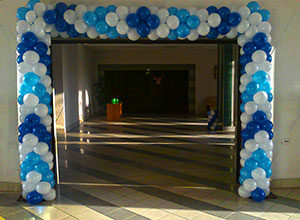 Арка прямоугольная из шаров