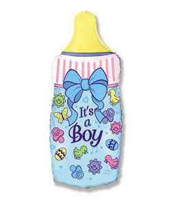 Шар фольгированный Бутылка с соской