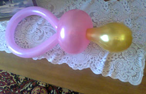 Соска из шаров