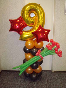 9 мая из шаров