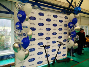 Шары с гелием, фотозона