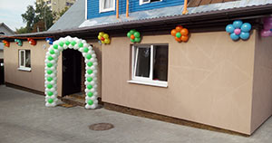 Арка из шаров