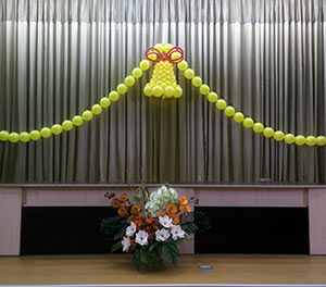 колокольчик из шаров