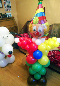 клоун из шаров
