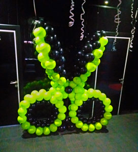 ножницы из шаров