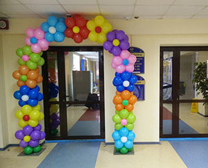 Арка из шаров