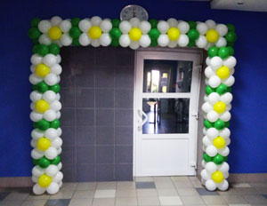 Арка из шаров