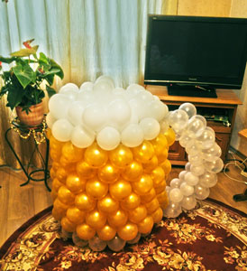 пиво из шаров
