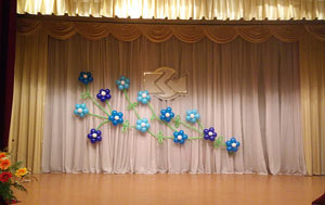 Цветы из шаров