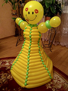 Кукла из ШДМ