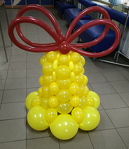 колокольчик из шаров