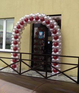 Арка из шаров