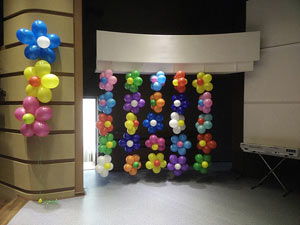 цветы из шаров