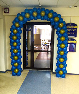 Арка из шаров