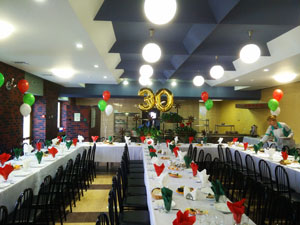 Цифра 30 из шаров