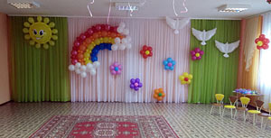 шары-голуби