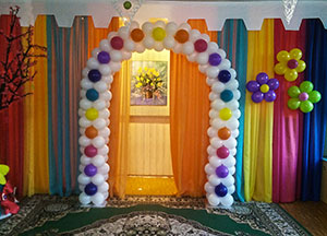 Арка из шаров