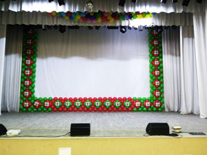 Панно обрамляет экран