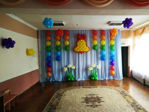 колокольчик из шаров