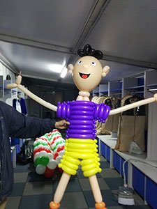 человек из шаров