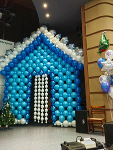 Дом из шаров