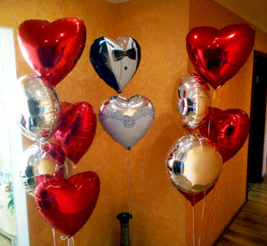 Сердца на свадьбу