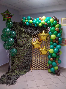 Фотозона на 23 февраля