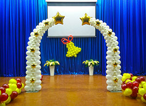 стойки наклонные из шаров