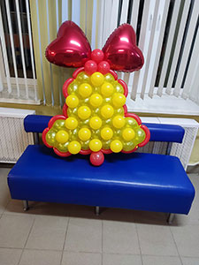 колокольчик из шаров