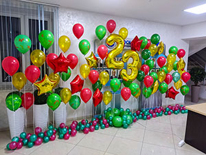 фотозона на 23 ФЕВРАЛЯ