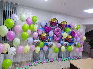 фотозона на 8 марта