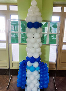 ракета из шаров