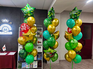 Шарики на 23 февраля