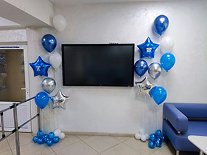 Шары с гелием на день радио