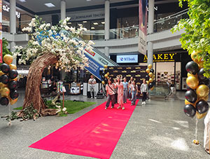 Фотозона в ОлдСити г.Гродно — оформление шарами