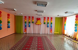 украшение зала на утренник