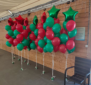 Шары с гелием цвет флага