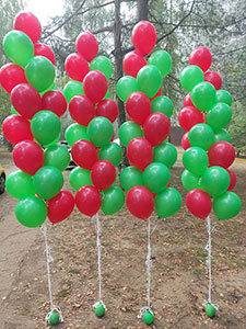 Шары с гелием цвет шлага