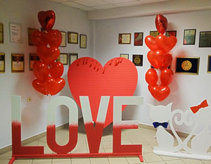 Сердца с гелием