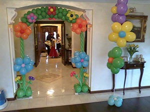 Арка из шаров на день рождения