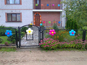 у нас День рождения шарики